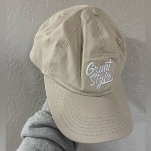 Grunt Style Unisex Light Tan SnapBack Adjustable Ball Cap Hat